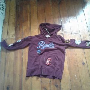 Roots sip up hoodie